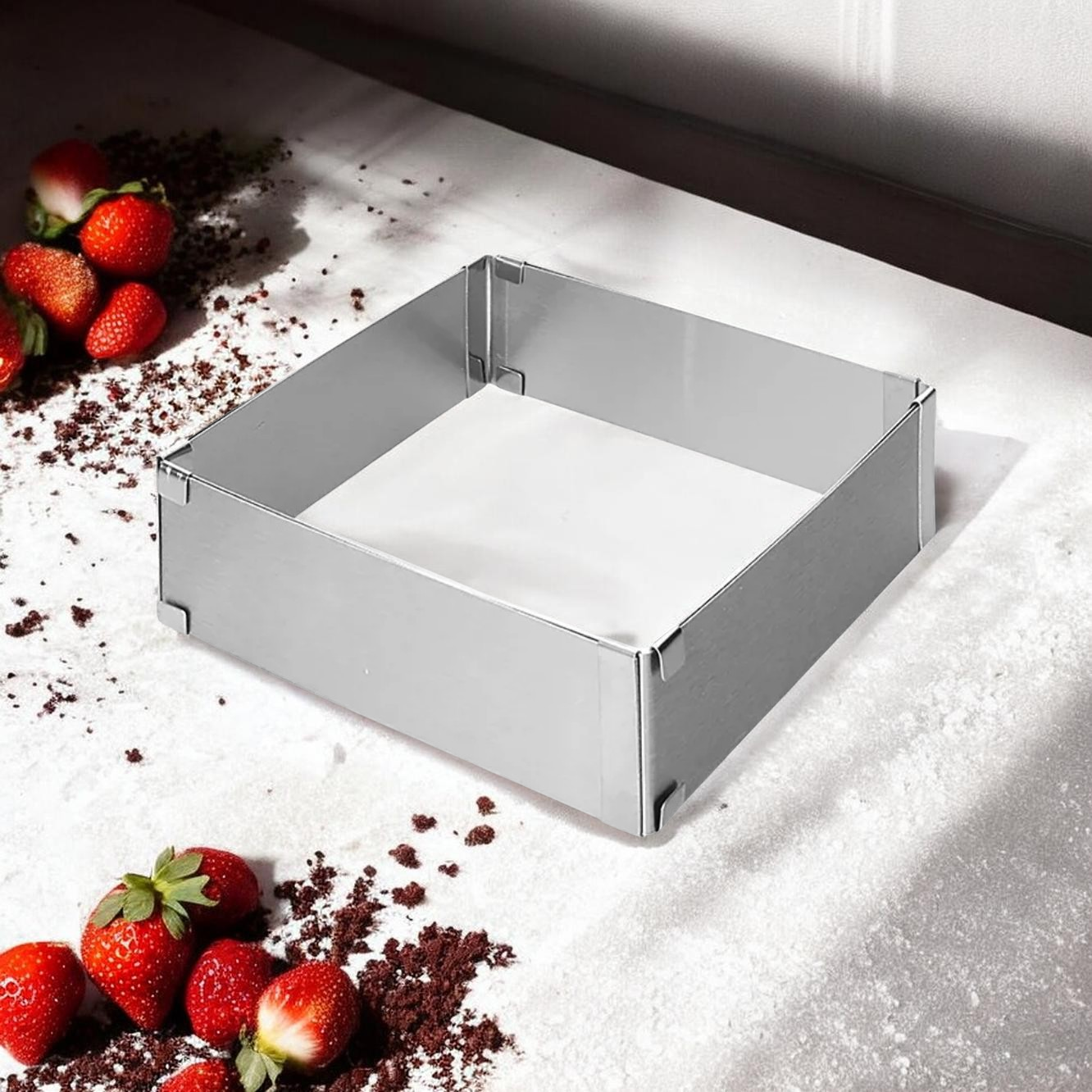 3'lü Set 2 Adet Pasta Kalıbı ve Hamur Kesici